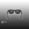 Ray-Ban Skyler (Gen 2) Глянцевый Чёрный с Прозрачно-Зелёными линзами